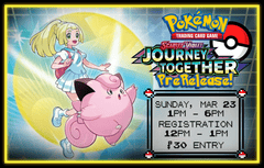 Pokemon SV Journey Together Prerelease - Sun Mar 23 - 1 pm